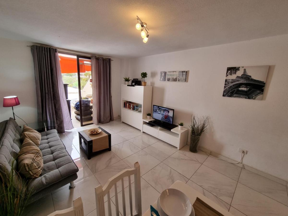 Duplex Apartment Vistamar, Sea-View, Heated Pool In Parque Santiago 2, Wifi Playa de las Americas  Exteriör bild