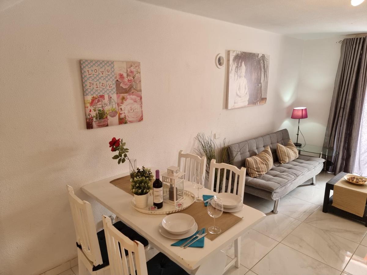 Duplex Apartment Vistamar, Sea-View, Heated Pool In Parque Santiago 2, Wifi Playa de las Americas  Exteriör bild