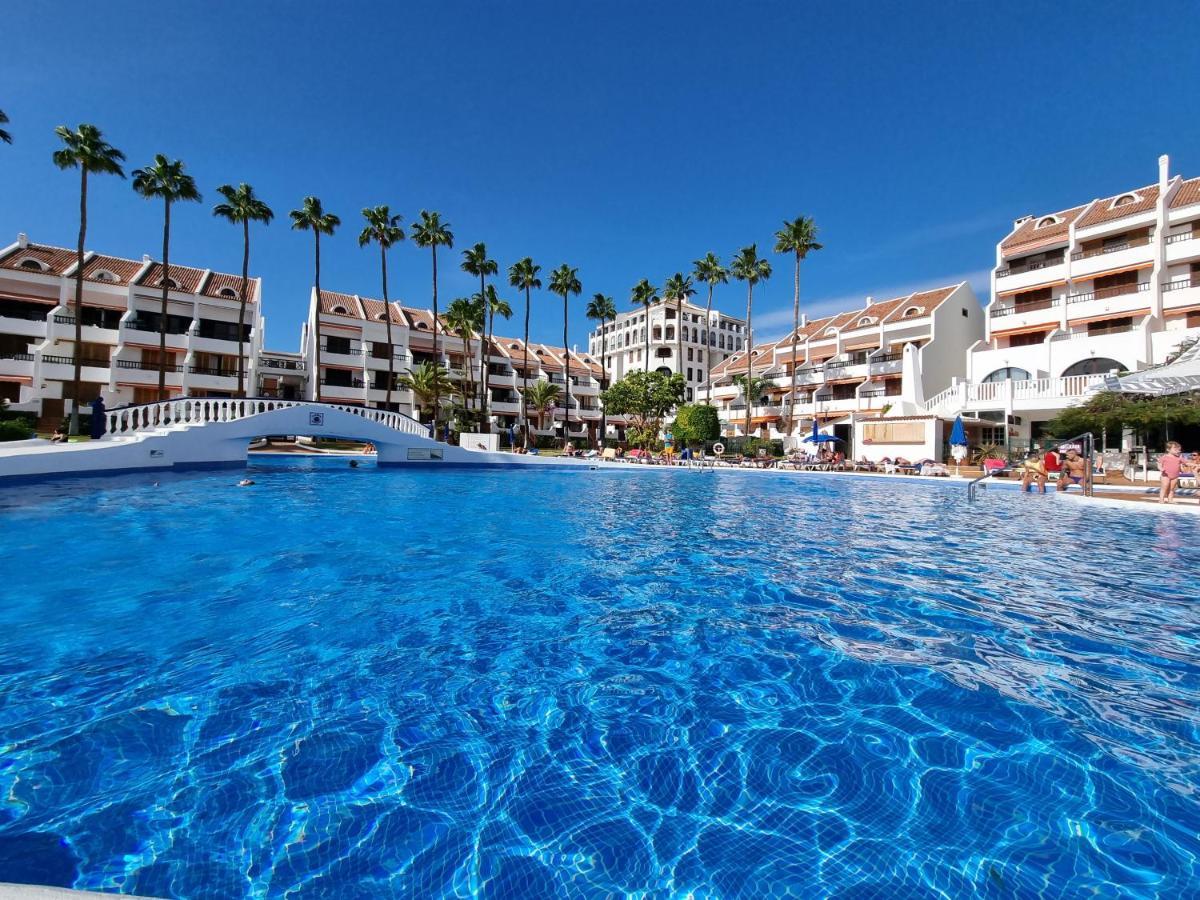 Duplex Apartment Vistamar, Sea-View, Heated Pool In Parque Santiago 2, Wifi Playa de las Americas  Exteriör bild