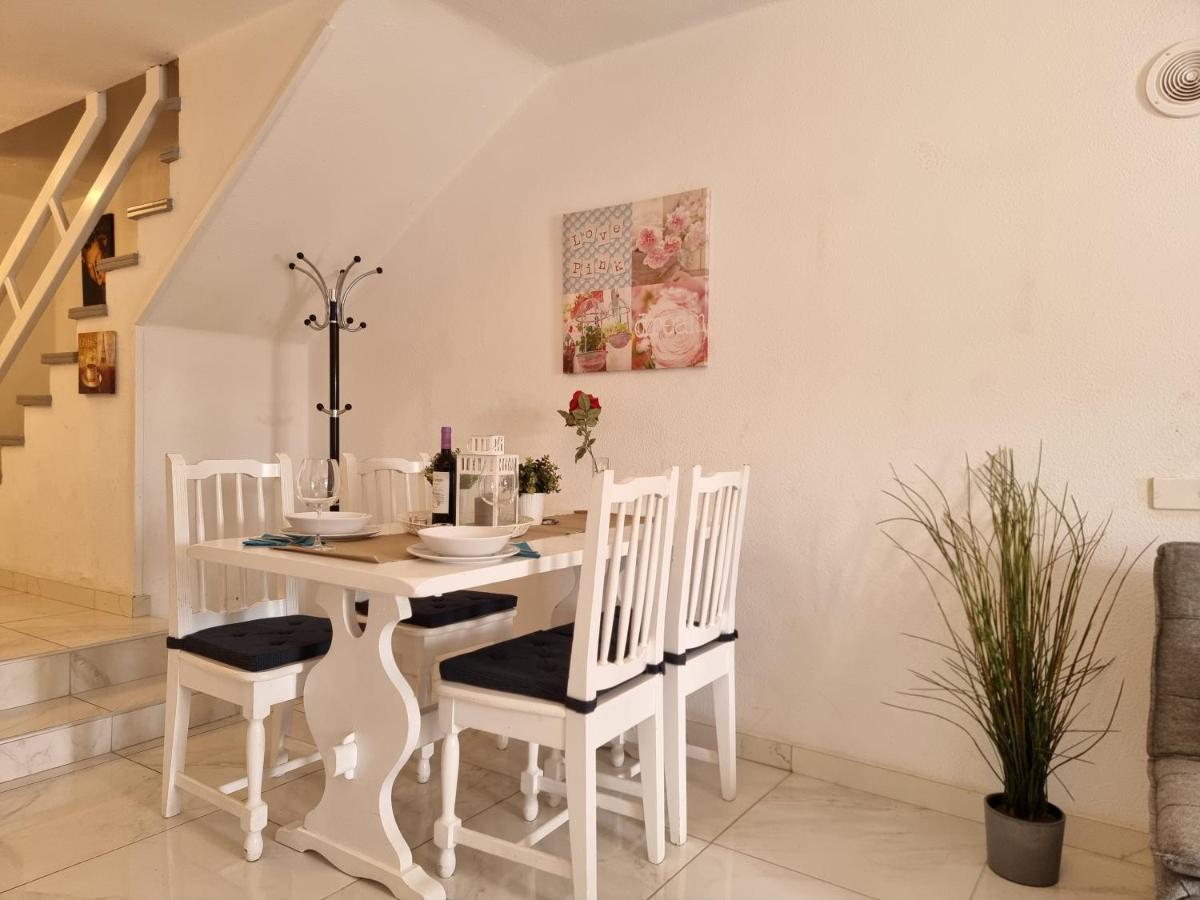 Duplex Apartment Vistamar, Sea-View, Heated Pool In Parque Santiago 2, Wifi Playa de las Americas  Exteriör bild