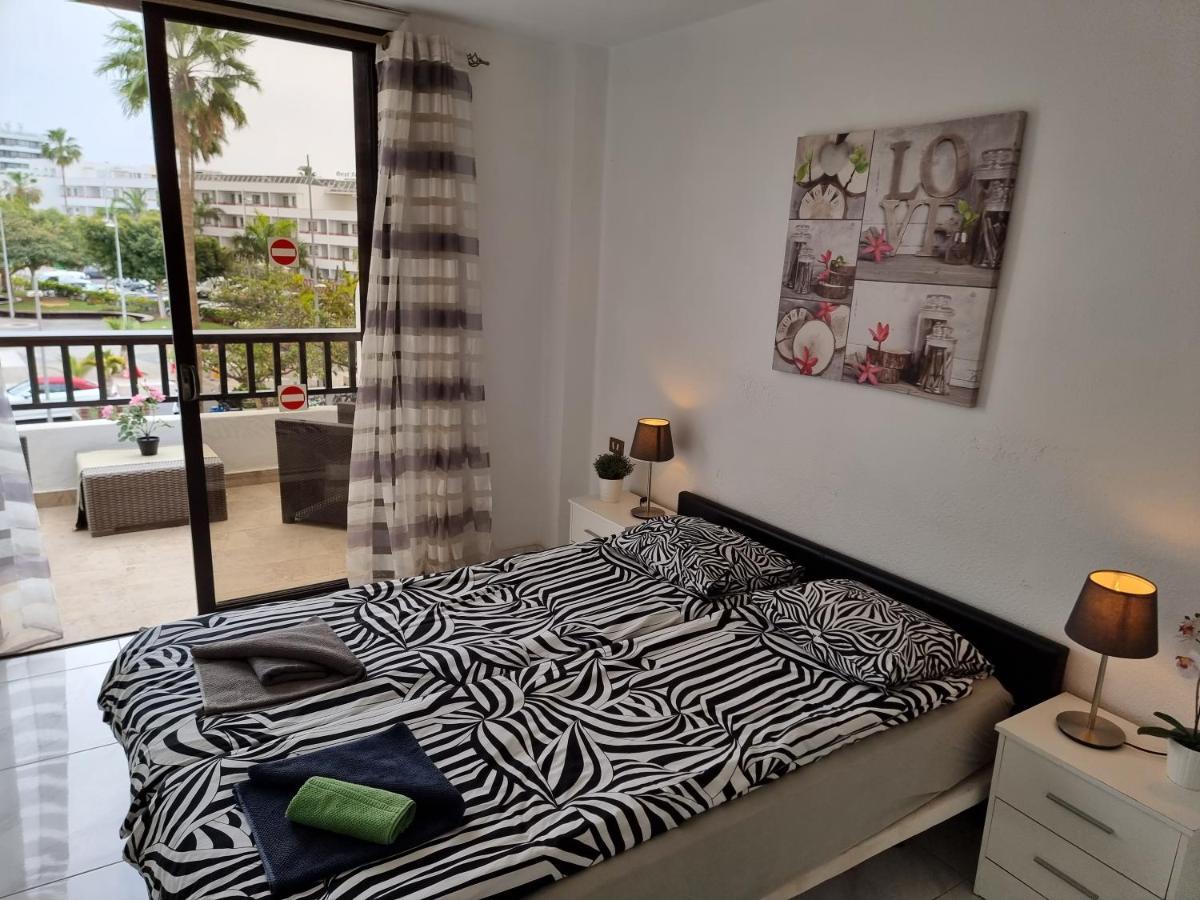 Duplex Apartment Vistamar, Sea-View, Heated Pool In Parque Santiago 2, Wifi Playa de las Americas  Exteriör bild