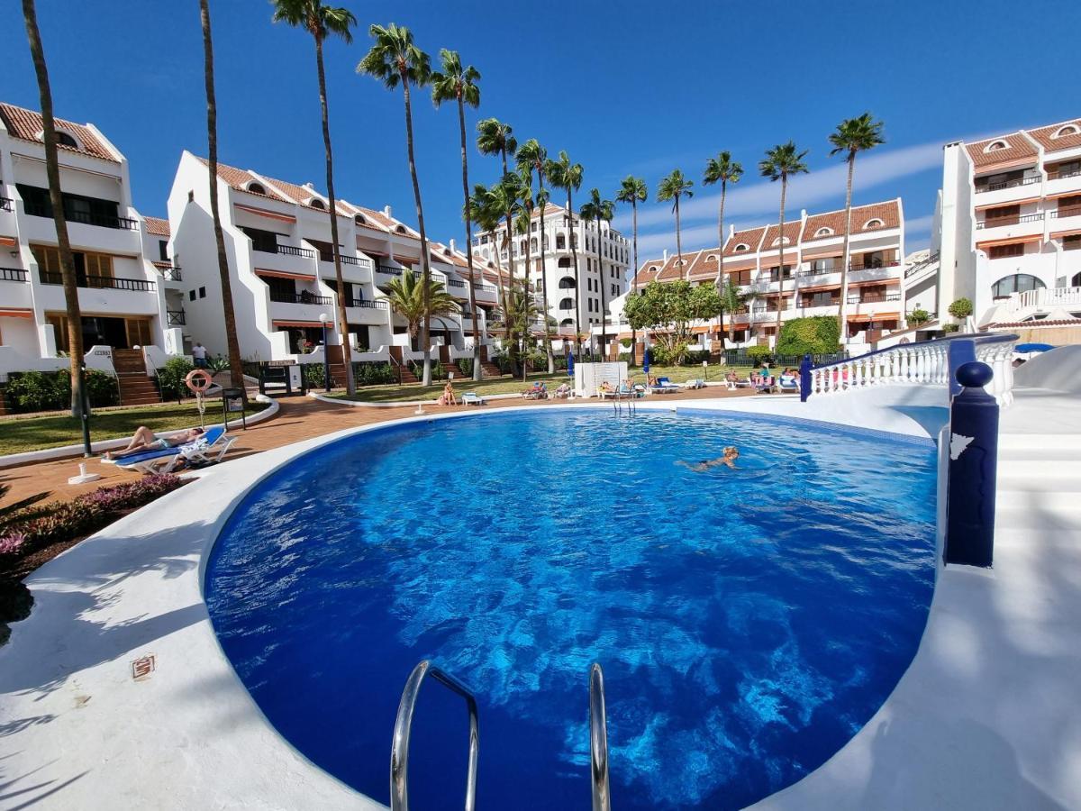Duplex Apartment Vistamar, Sea-View, Heated Pool In Parque Santiago 2, Wifi Playa de las Americas  Exteriör bild