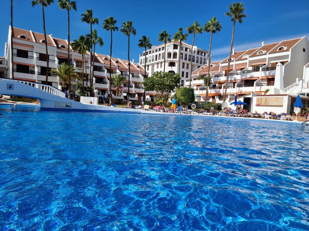 Duplex Apartment Vistamar, Sea-View, Heated Pool In Parque Santiago 2, Wifi Playa de las Americas  Exteriör bild
