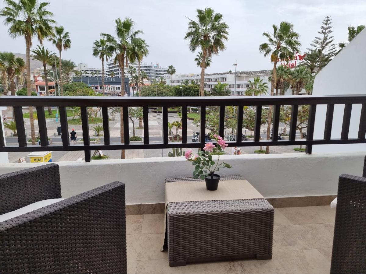 Duplex Apartment Vistamar, Sea-View, Heated Pool In Parque Santiago 2, Wifi Playa de las Americas  Exteriör bild