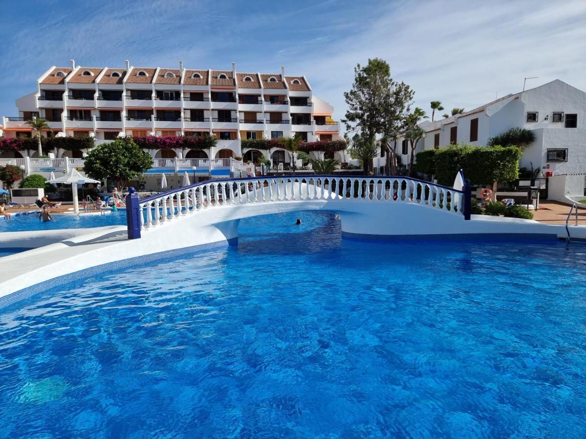 Duplex Apartment Vistamar, Sea-View, Heated Pool In Parque Santiago 2, Wifi Playa de las Americas  Exteriör bild