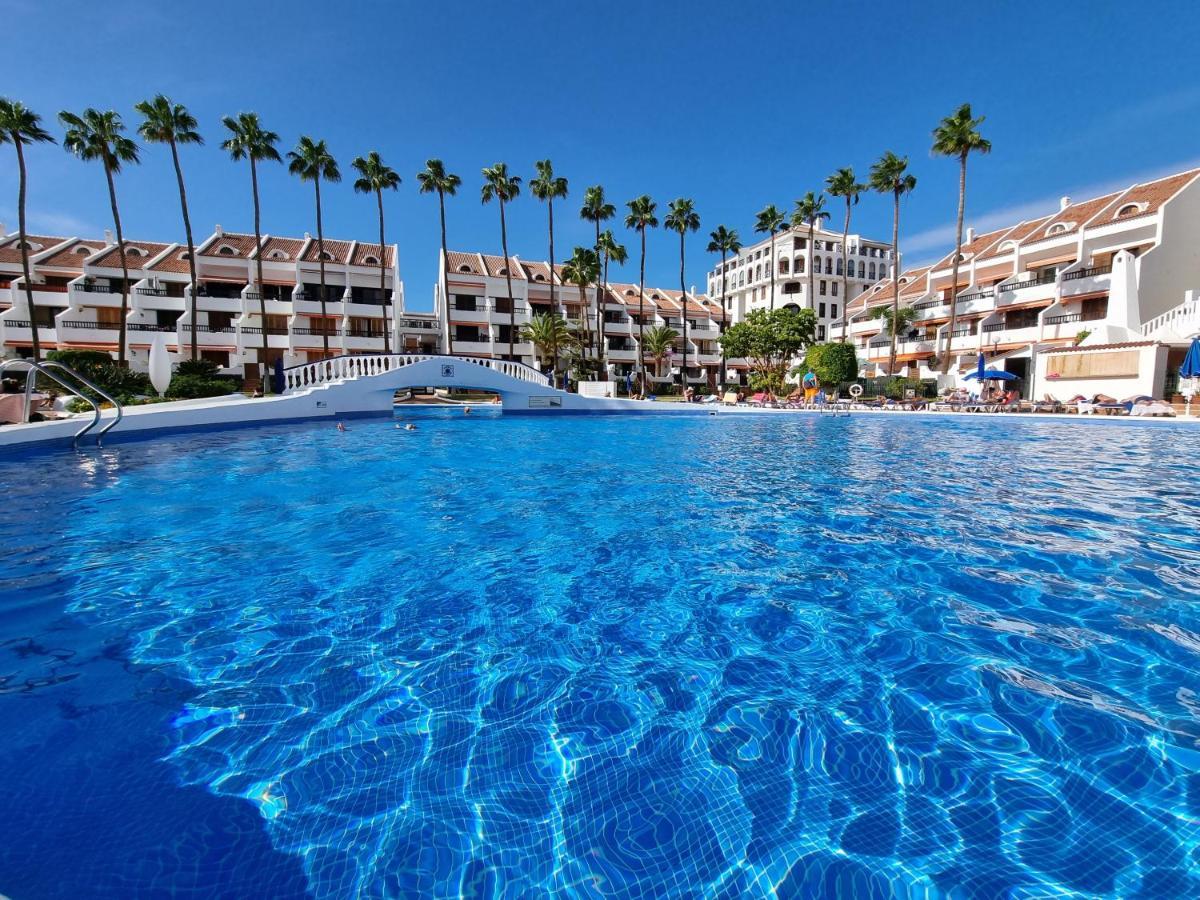 Duplex Apartment Vistamar, Sea-View, Heated Pool In Parque Santiago 2, Wifi Playa de las Americas  Exteriör bild