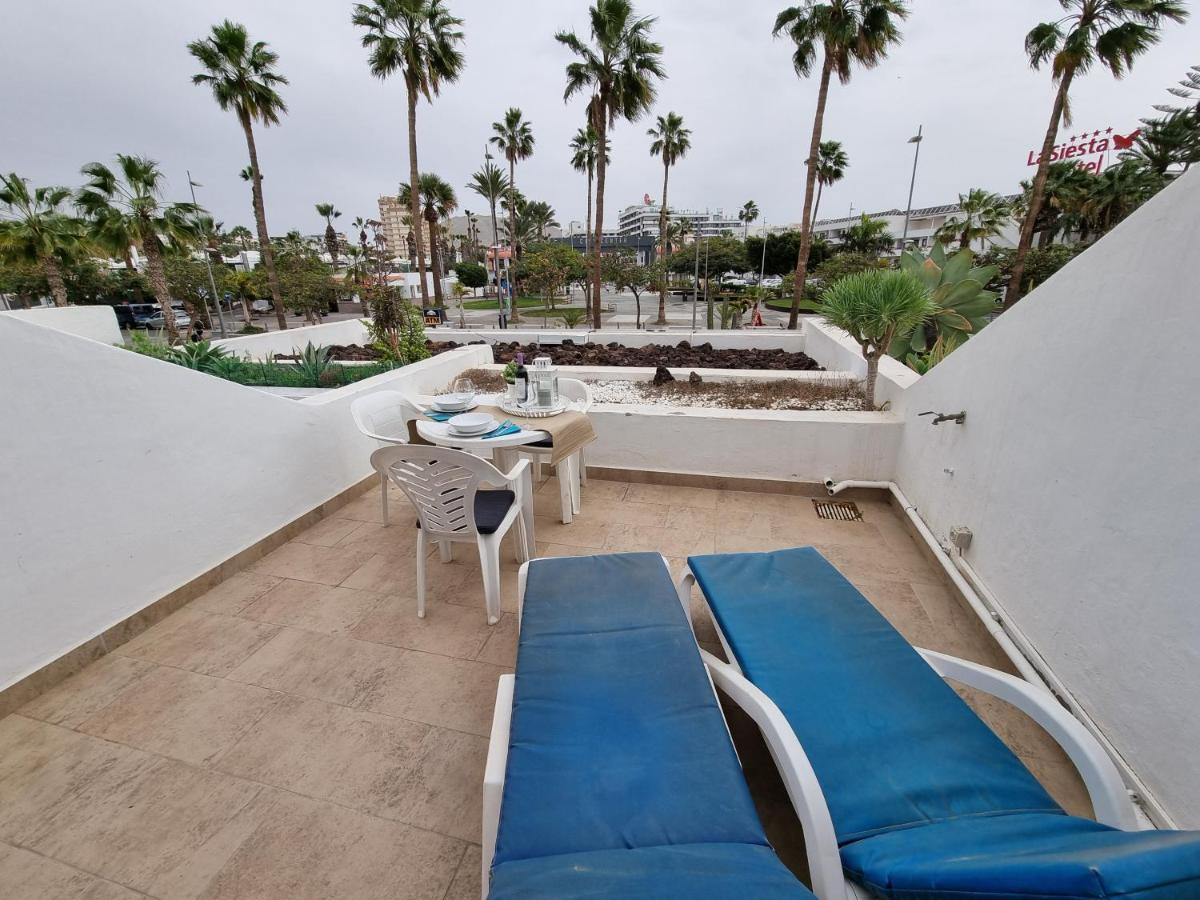 Duplex Apartment Vistamar, Sea-View, Heated Pool In Parque Santiago 2, Wifi Playa de las Americas  Exteriör bild