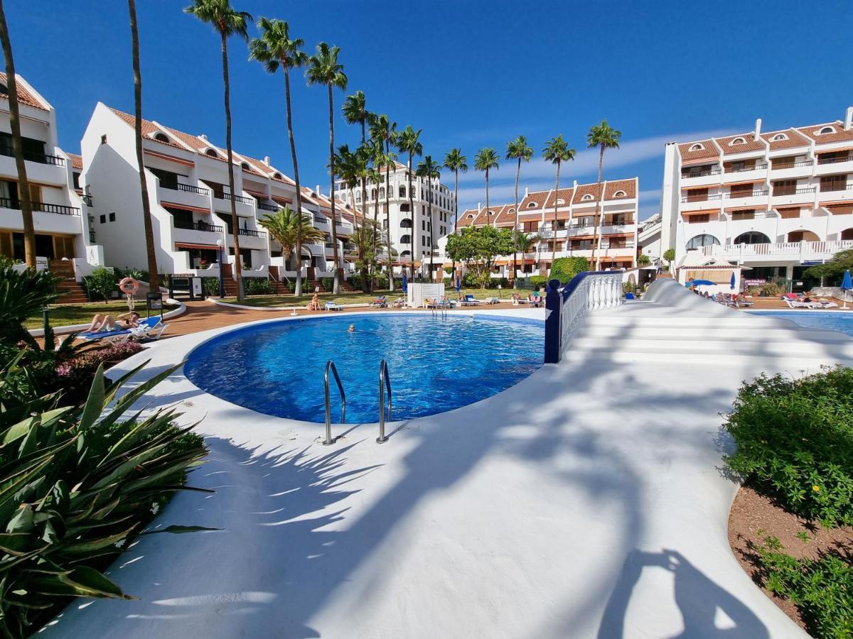 Duplex Apartment Vistamar, Sea-View, Heated Pool In Parque Santiago 2, Wifi Playa de las Americas  Exteriör bild