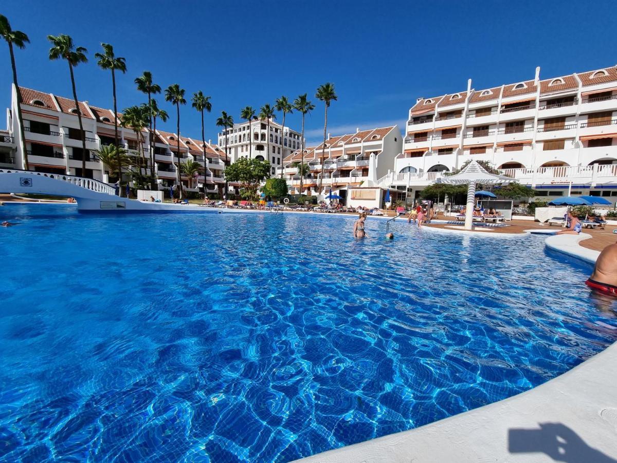 Duplex Apartment Vistamar, Sea-View, Heated Pool In Parque Santiago 2, Wifi Playa de las Americas  Exteriör bild