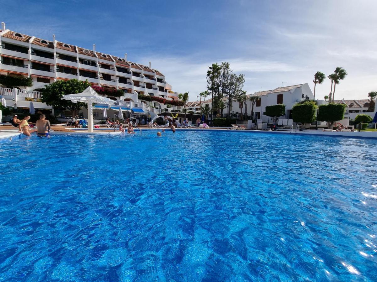 Duplex Apartment Vistamar, Sea-View, Heated Pool In Parque Santiago 2, Wifi Playa de las Americas  Exteriör bild
